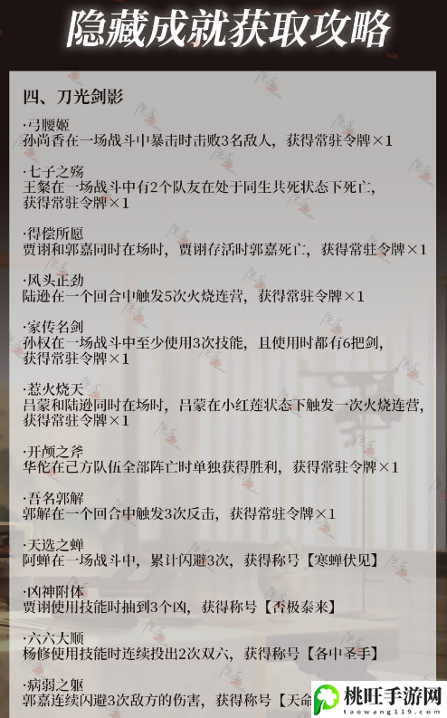 代号鸢隐藏成就称号攻略一览-合理利用游戏内资源