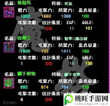 新新魔塔2怪物属性表-实用技巧全方位讲解