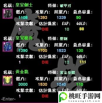 新新魔塔2怪物属性表-实用技巧全方位讲解