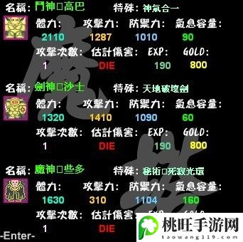 新新魔塔2怪物属性表-实用技巧全方位讲解