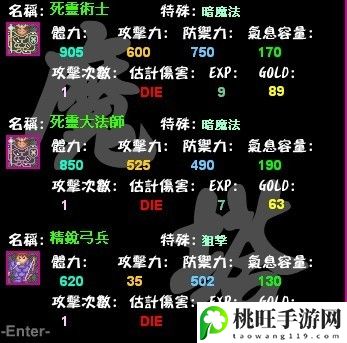 新新魔塔2怪物属性表-实用技巧全方位讲解