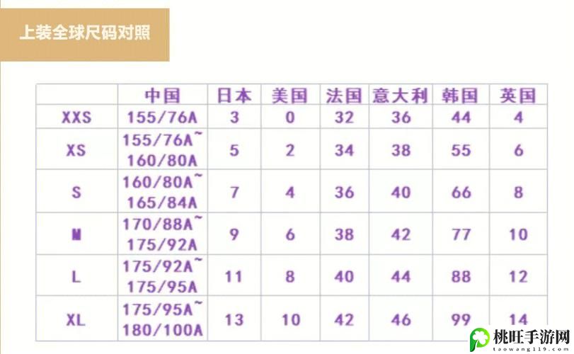 欧洲尺码日本尺码专线韩国