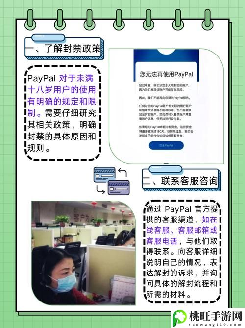 paypal未满十八岁怎么解封
